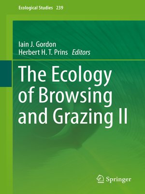 cover image of The Ecology of Browsing and Grazing II